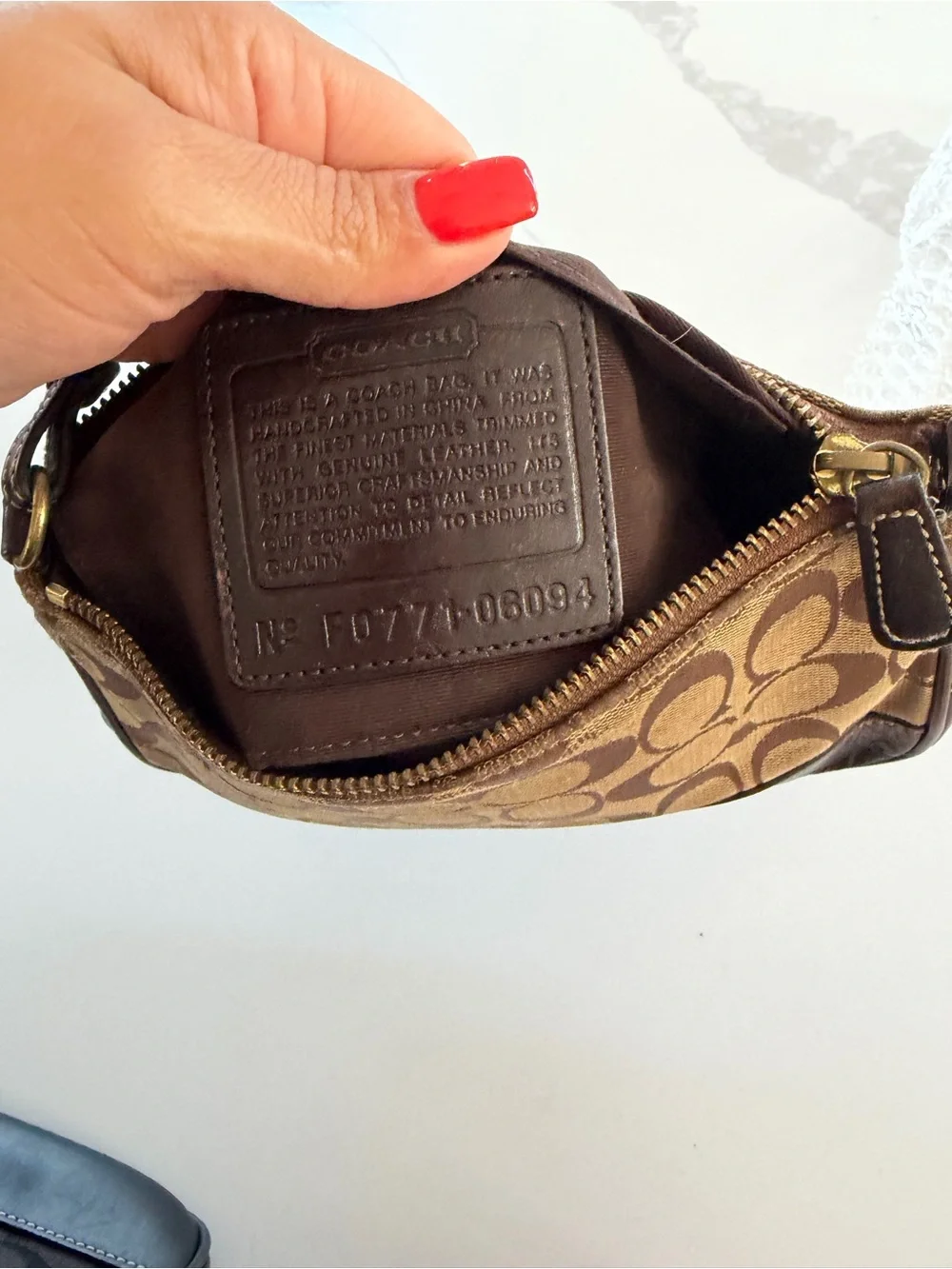 Coach Signature Demi Shoulder Bag